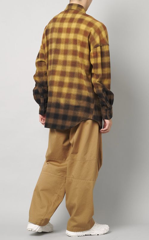 ブロックチェックシャツ