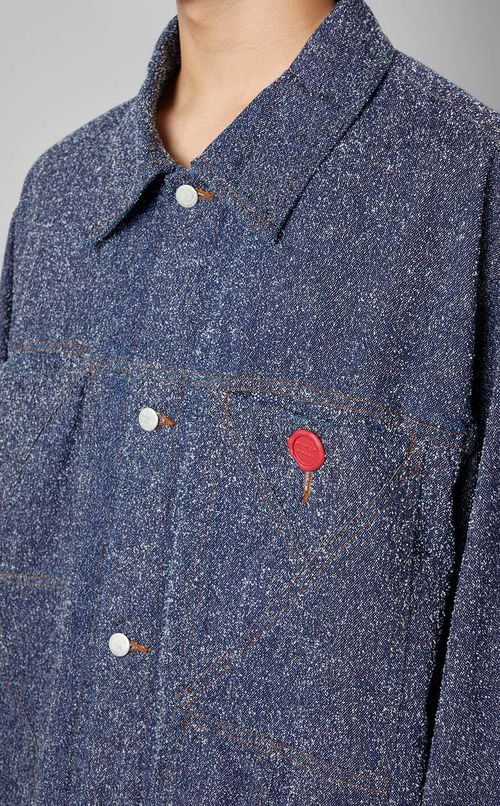 フロストデニムトラッカーブルゾン