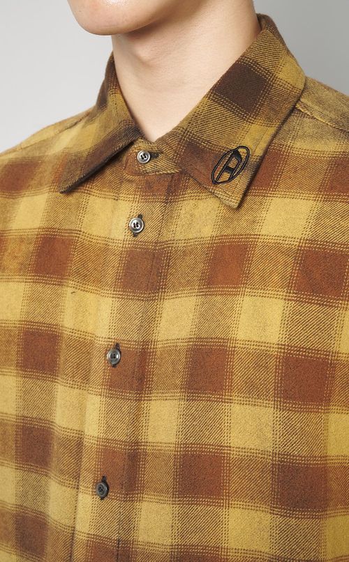 ブロックチェックシャツ