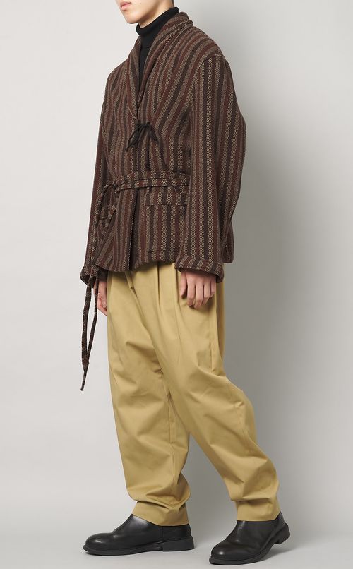 バックロゴパジャマジャケット