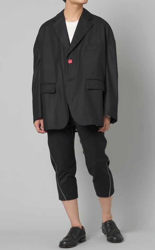 ウールカシミヤヒズジャケット