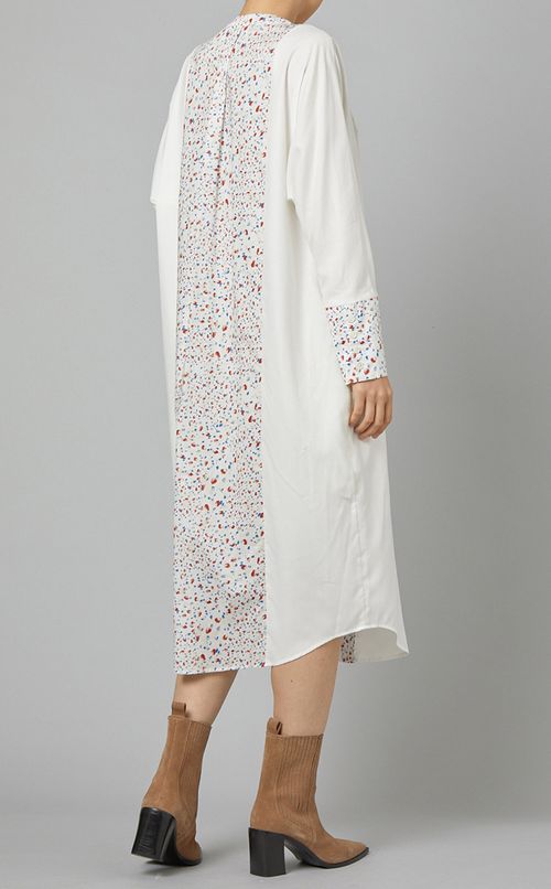 フロントタックシャツワンピース