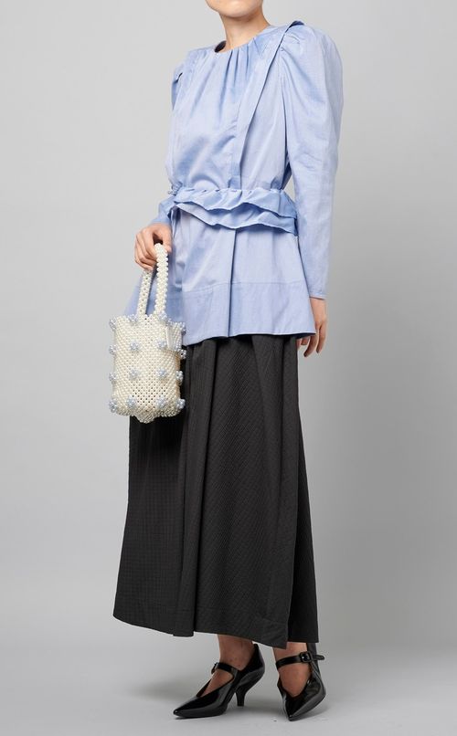 パールハンドルバッグ