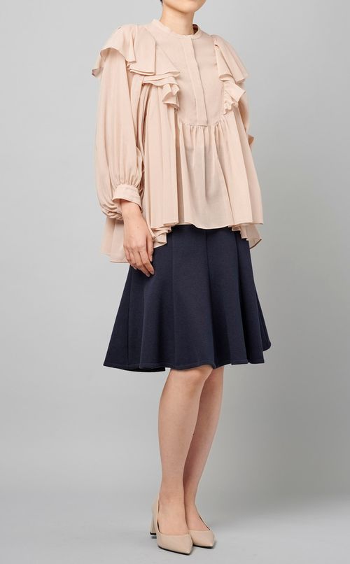 ブークレーフレアスカート