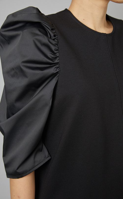 ギャザースリーブプルオーバー