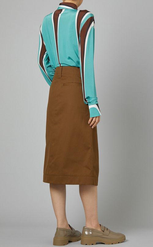 プリントロングスリーブシャツ