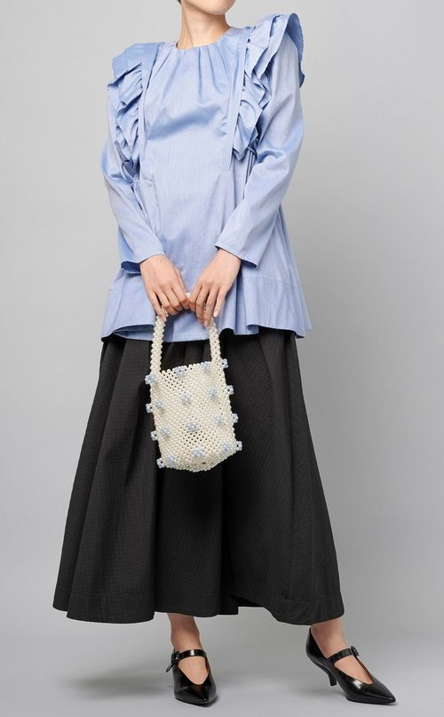 パールハンドルバッグ