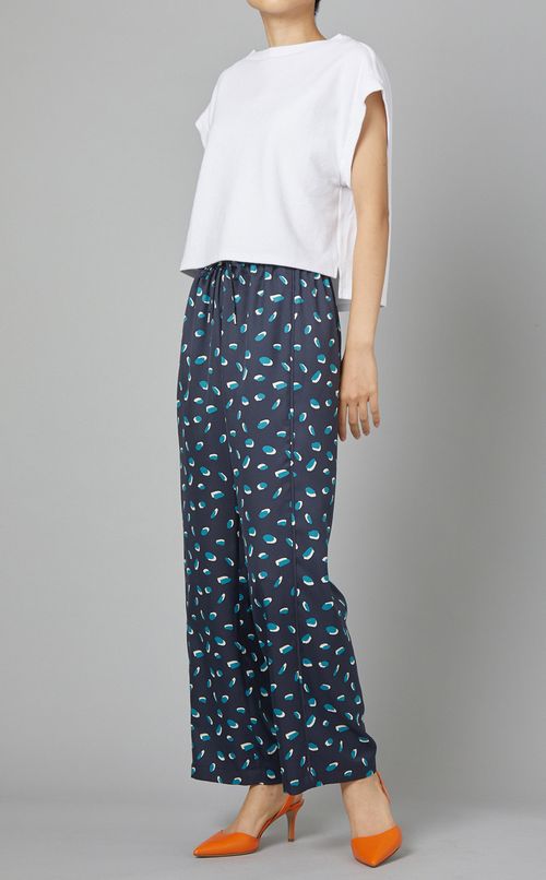 ツインドットイージーパンツ