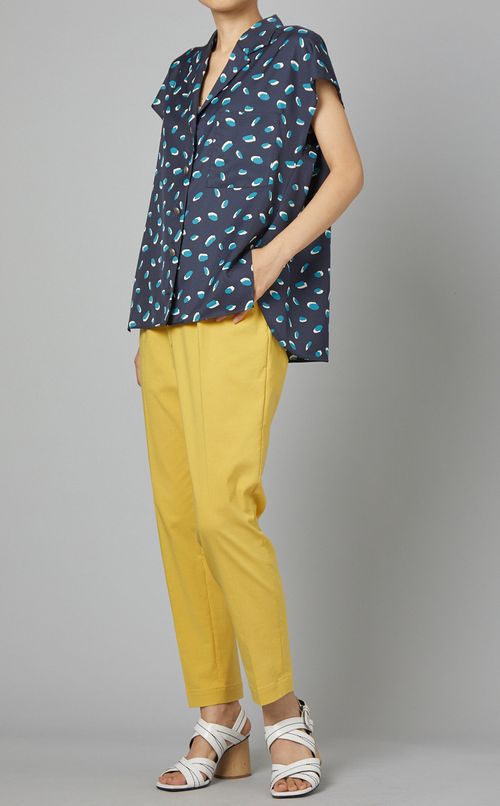 ハイウエストテーパードパンツ