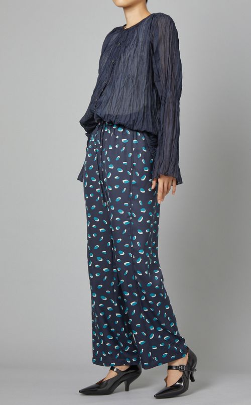 ツインドットイージーパンツ