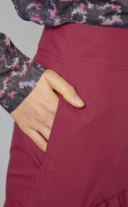 ティアードロングスカート