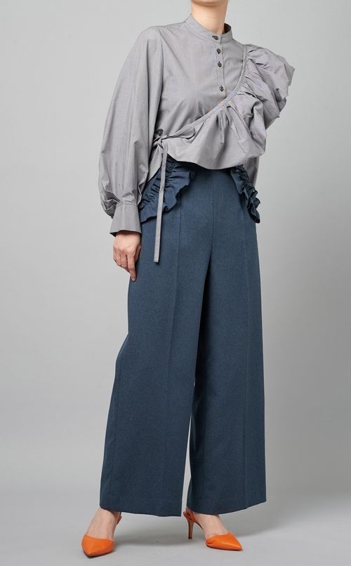 バルーンティペット2WAYブラウス