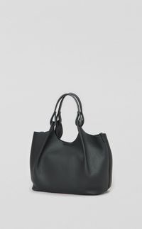 DUAショルダー付レザーバッグ