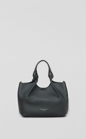 DUAショルダー付レザーバッグ