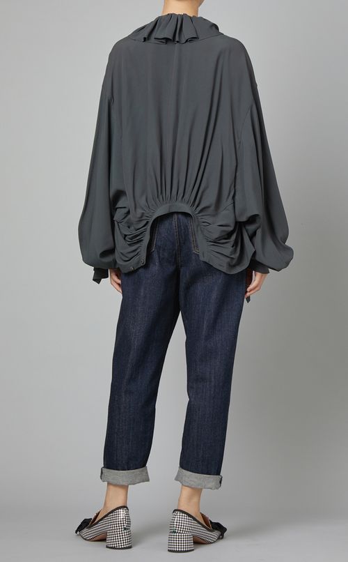 ダブルエンド2wayフリルブラウス