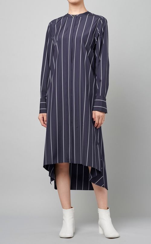 ストライプスリットワンピース