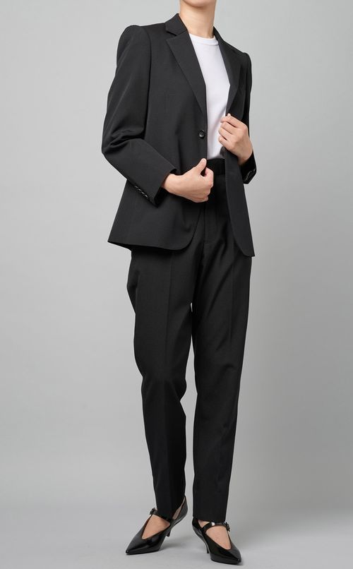 ウールストレートパンツ