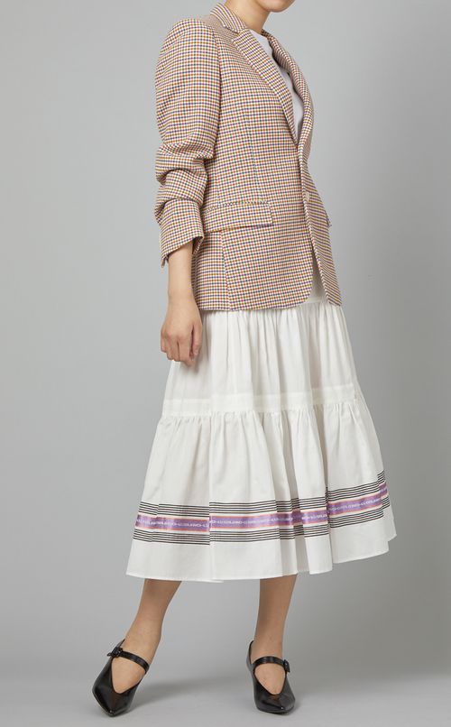 ウール混ストレッチジャケット