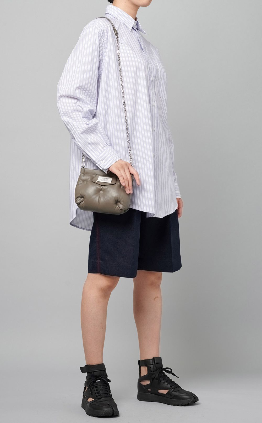 【高品質】Maison Margiela キルティング ショルダーバッグ Maison Margiela|キルティングミニショルダーバッグ
