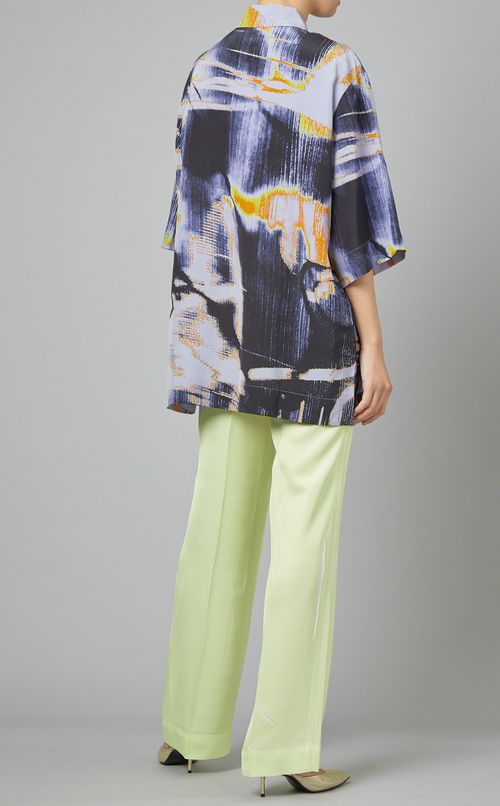 オーバーサイズプリントシャツ