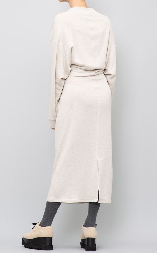 ドレープスウェットワンピース