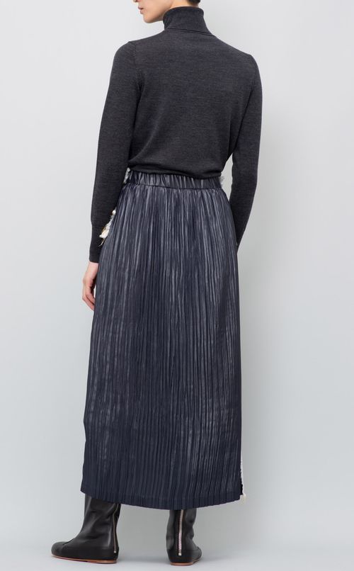 アシンメトリーデニムスカート