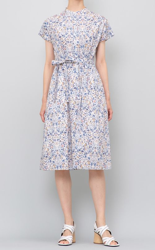 リバティプリントワンピース