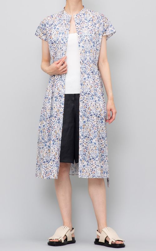 リバティプリントワンピース