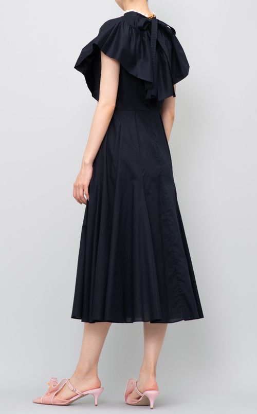 フレアカラーワンピース