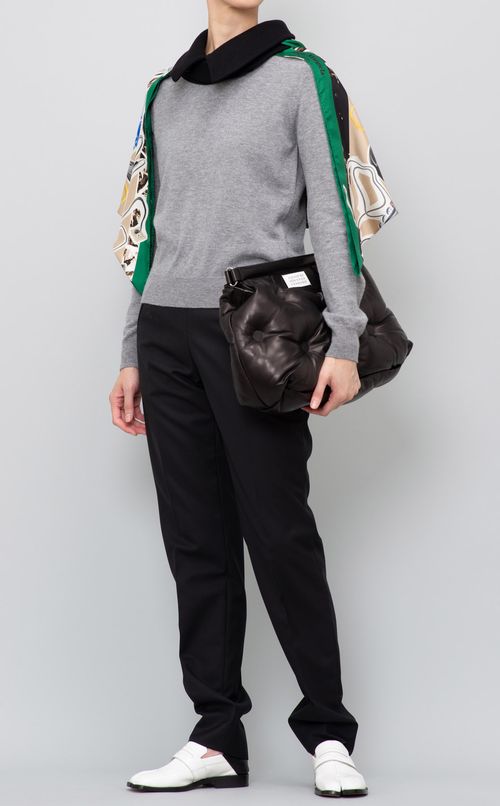 襟付シルクスカーフ