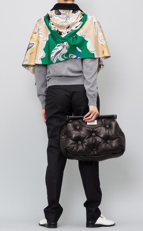 襟付シルクスカーフ