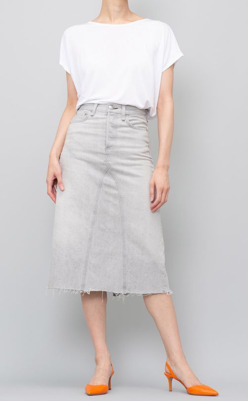 カットオフデニムスカート