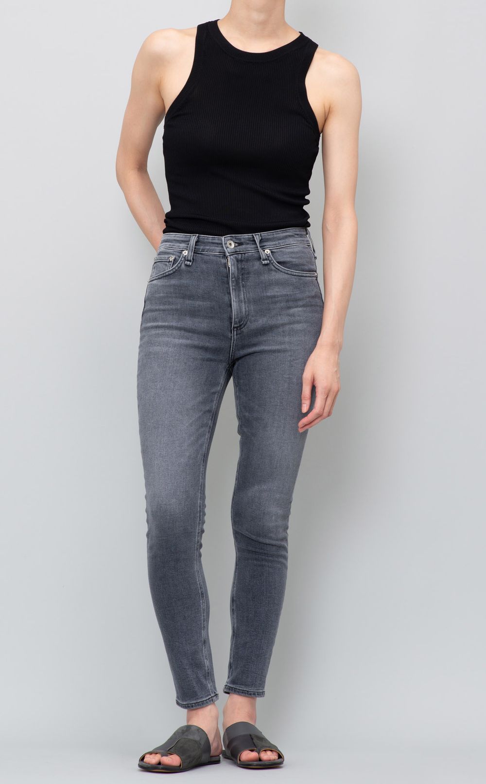 RAG & BONE ★ クロップド スキニージーンズ / ブルー rag & bone|クロップドスキニーデニムパンツ