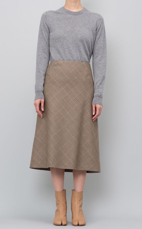 チェックボックススカート