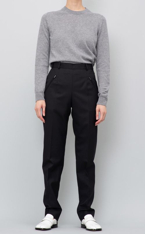 ジップポケットテーパードパンツ