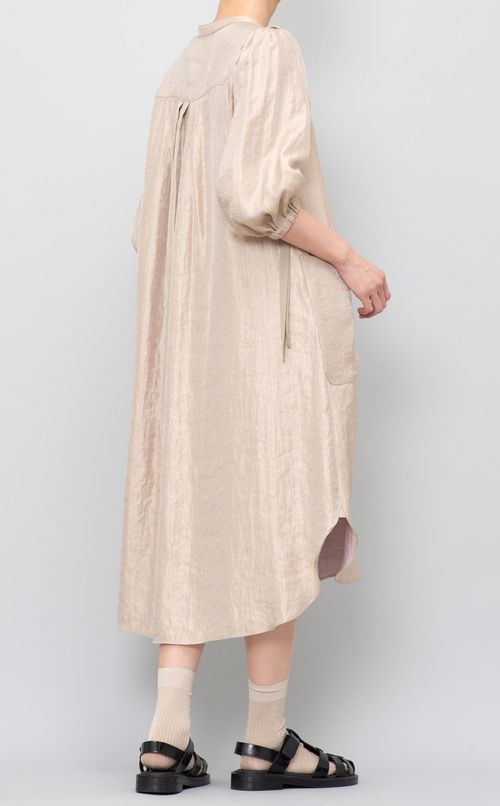 シャイニーシャツワンピース