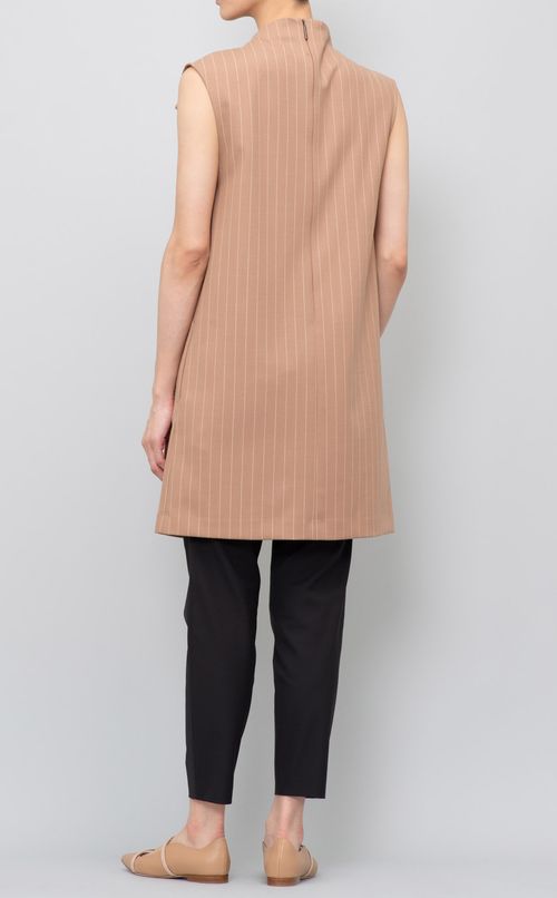 ストライプボウタイワンピース