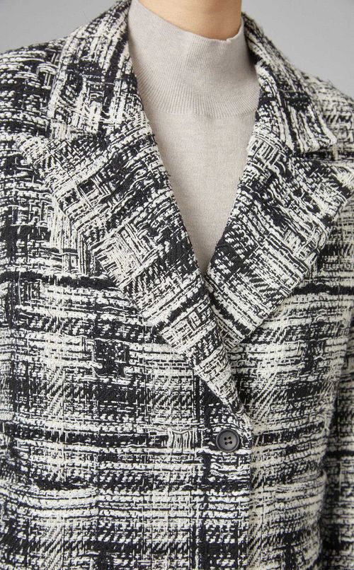 ツイードクロップドジャケット