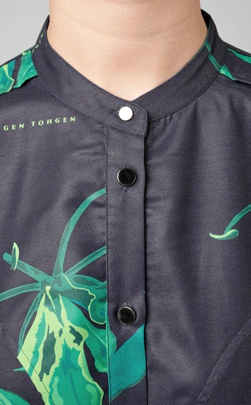 フラワープリントワンピース