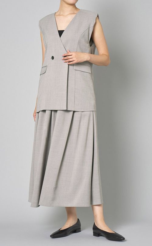 コンビネーションジレワンピース