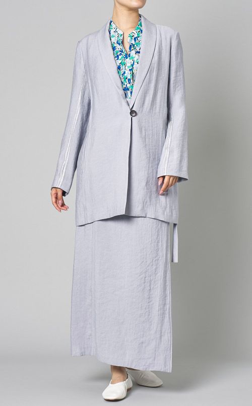 バックサテンジャケット