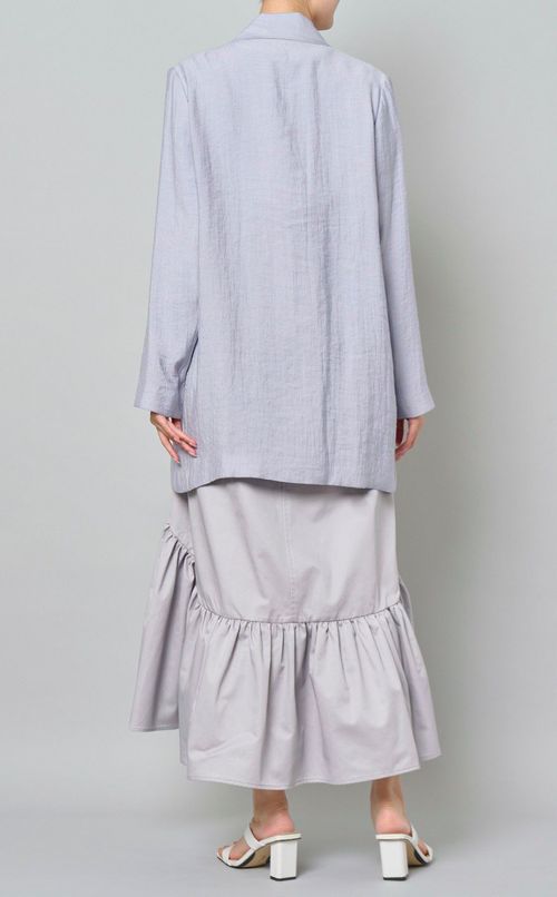 バックサテンジャケット