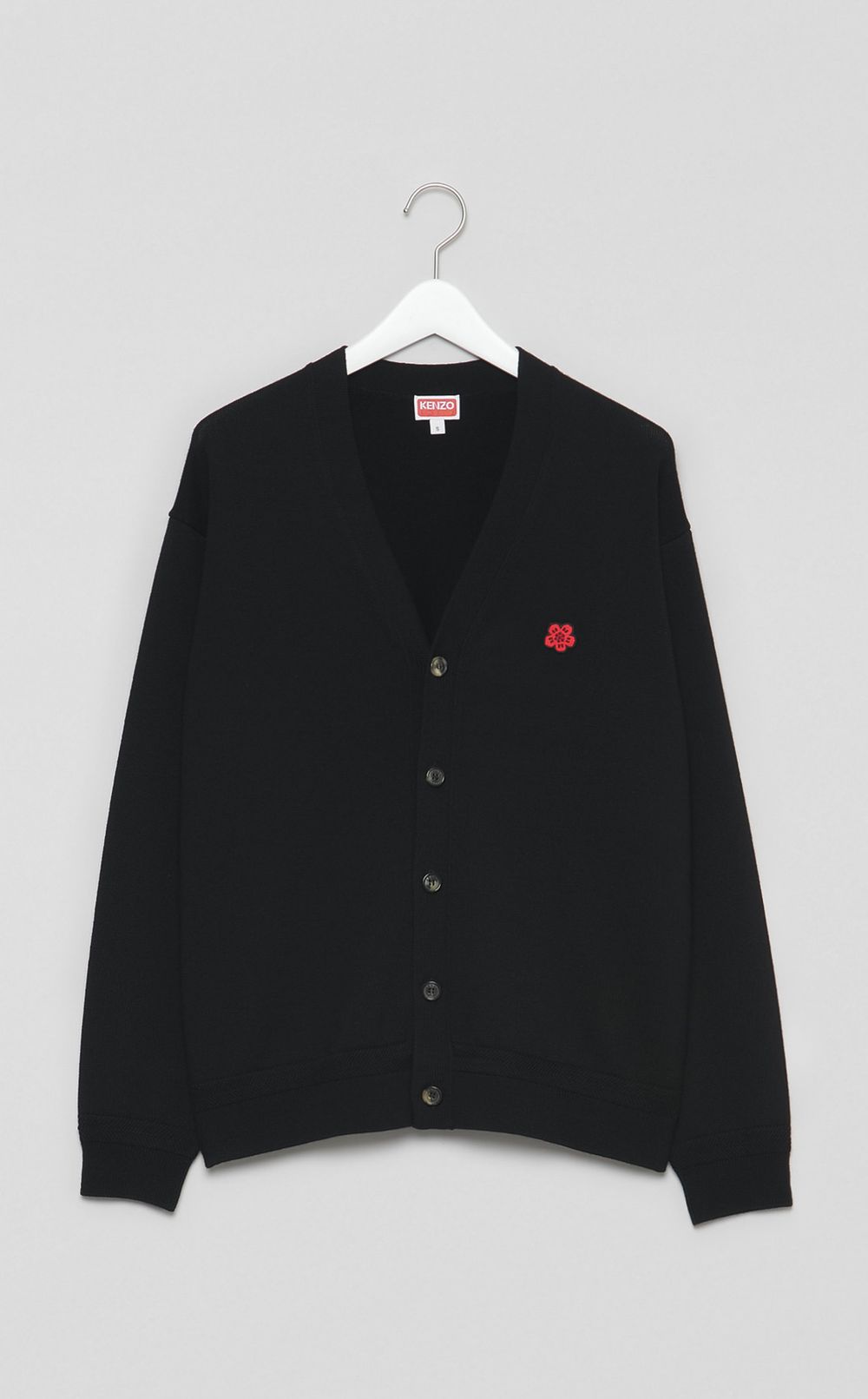 ボケフラワークレストカーディガン