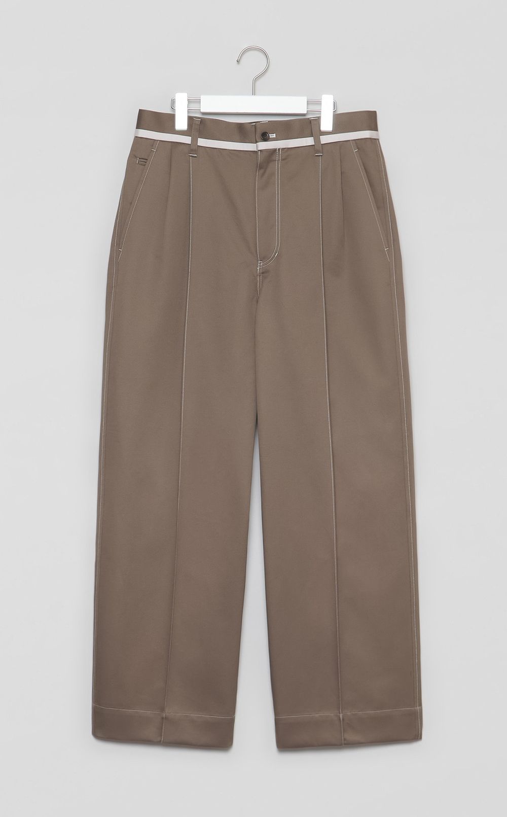 カラーステッチトラウザー