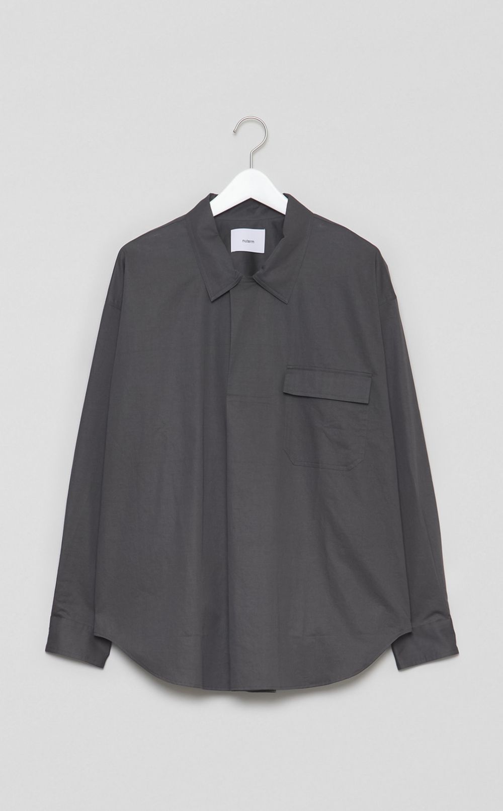 ラッププルオーバーシャツ