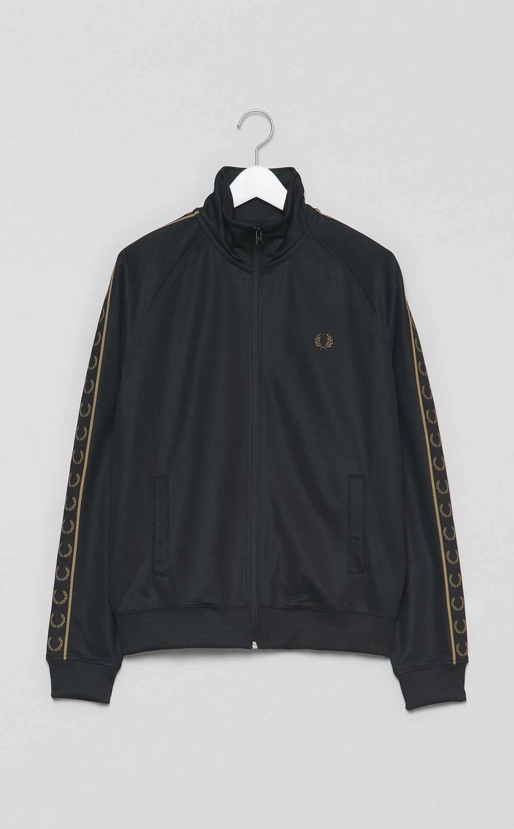 コントラストテープトラックジャケット