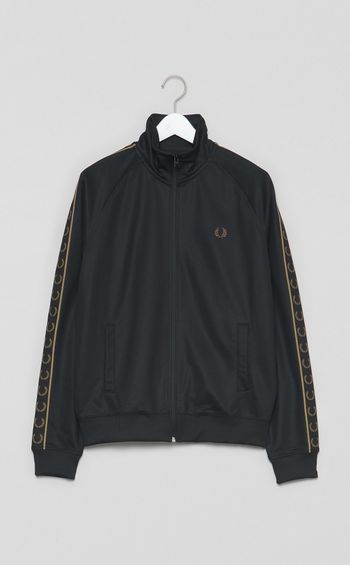 コントラストテープトラックジャケット