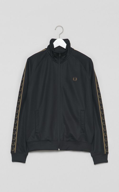 コントラストテープトラックジャケット