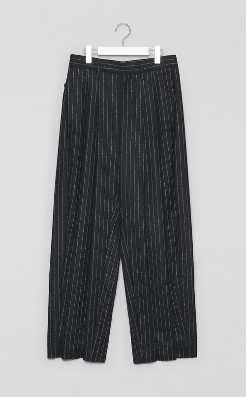 ピンストライプバギーパンツ
