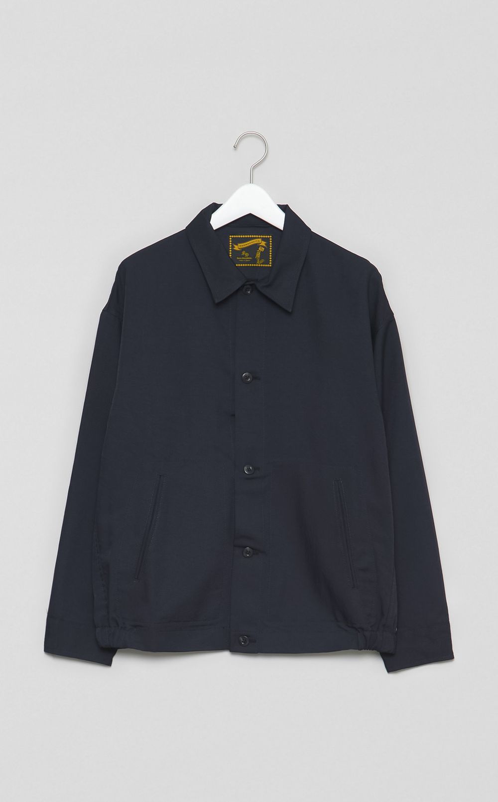 ポリエステルショートカバーオール